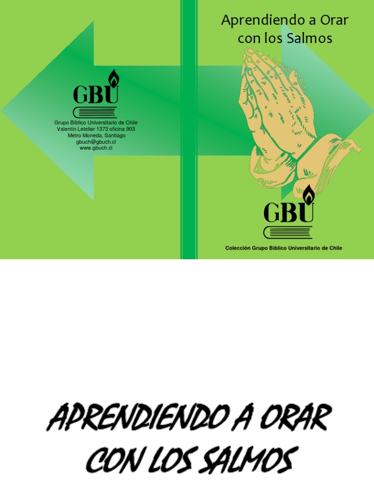 Aprender A Orar Con Los Salmos PDF | PDF | Salmos | Oración