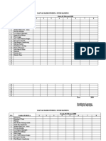 Absen Peserta Studi Banding