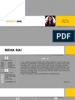 About: Neha Rai PGDM, Abs