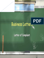 Business Letter PPT PDF