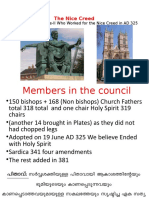 Emperor Constantine-II Who Worked For The Nice Creed in AD 325