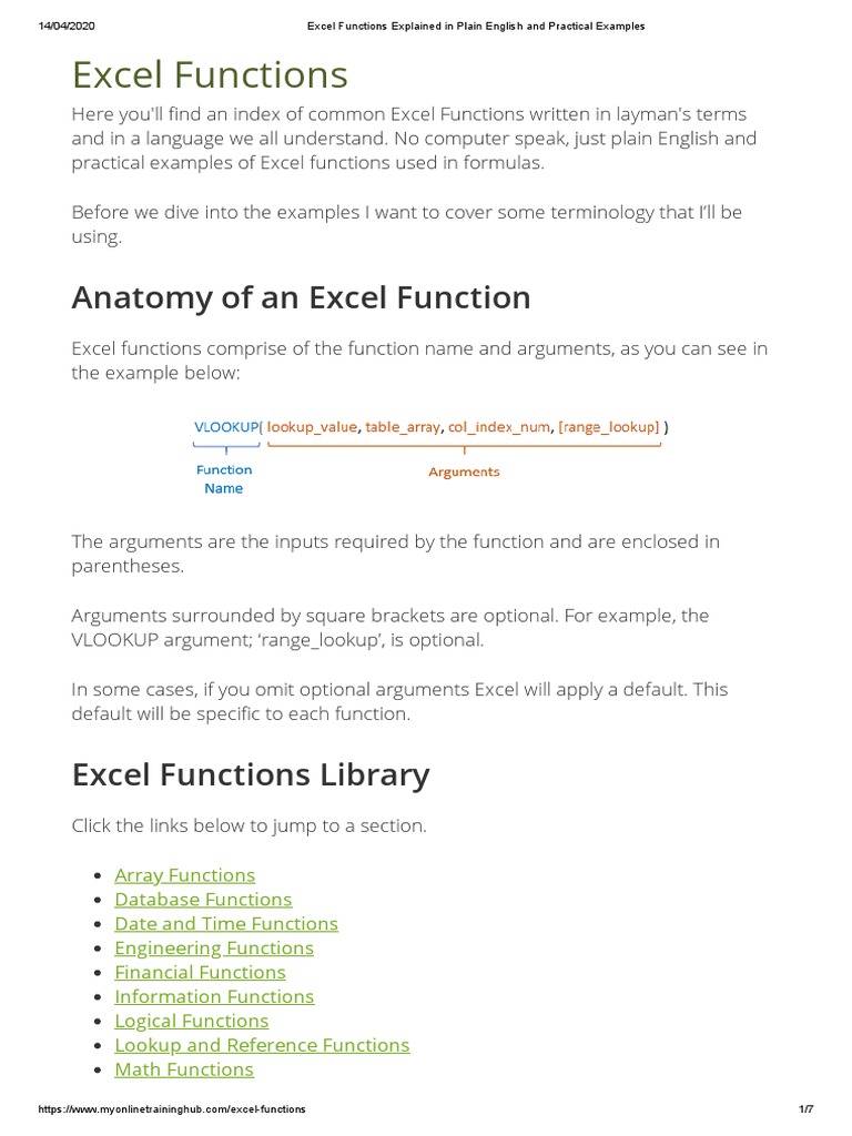 Excel Functions Explained : How to use the Excel INDIRECT function (In ...