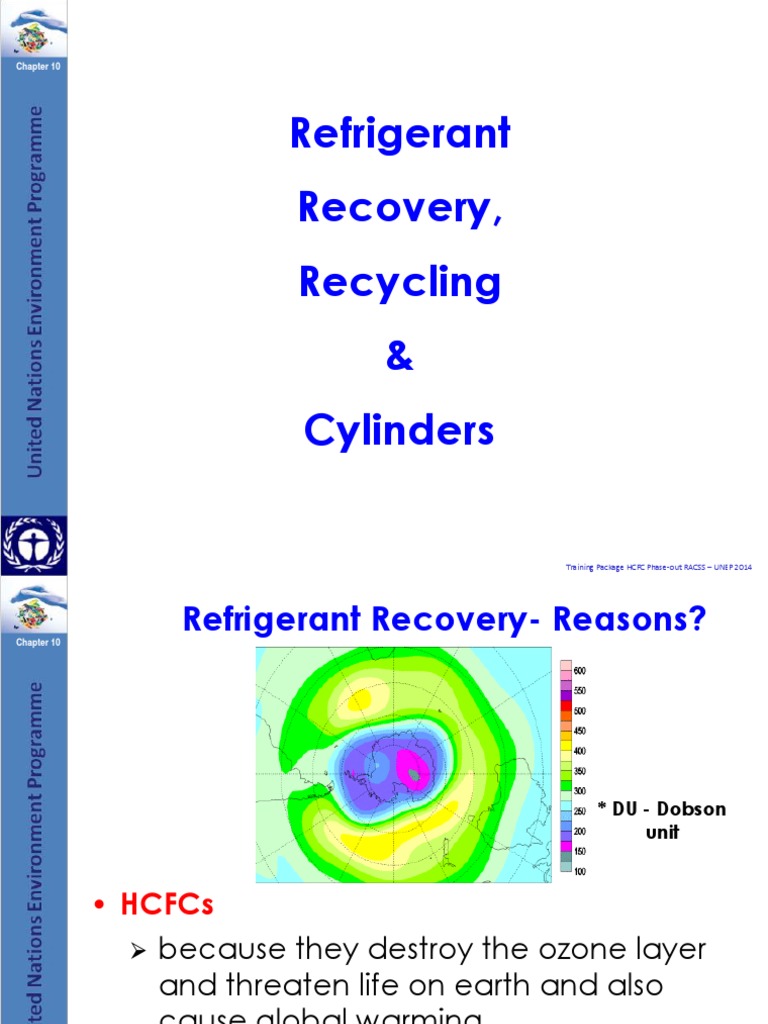 Refrigerant Recovery, Recycling & Cylinders Training Package HCFC PhaseOut RACSS UNEP 2014