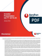 Investor Presentation Q3 201920 BBL PDF