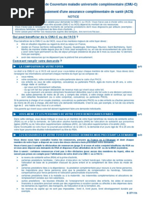 demande couverture maladie universelle