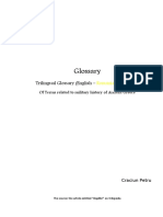 Trilingual Glossary (English - )