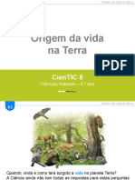 CienTic8- B2 Origem da vida