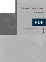 Tetralogy of Fallot: DR Bhagirath S N