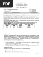 CEP - Measurement and Instrumentation - Spring 2020