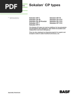 Sokalan PA Types | PDF | Calcium | Detergent