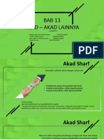 Bab 13 Akad - Akad Lainnya