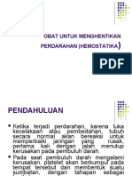 Pertemuan 10. Hemostatika