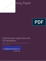 Central bank swap lines and cip