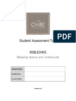 BSBLED401 Student Assessment Tool - 2.0 - 02.06.19