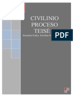 Civilinio Proceso Teisė Ii. Eimantas Kadys. Karolina Sokolauskaitė PDF