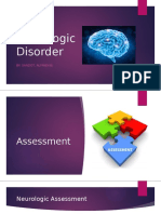 Neurologic Disorder: By: Sandot, Alfrien B