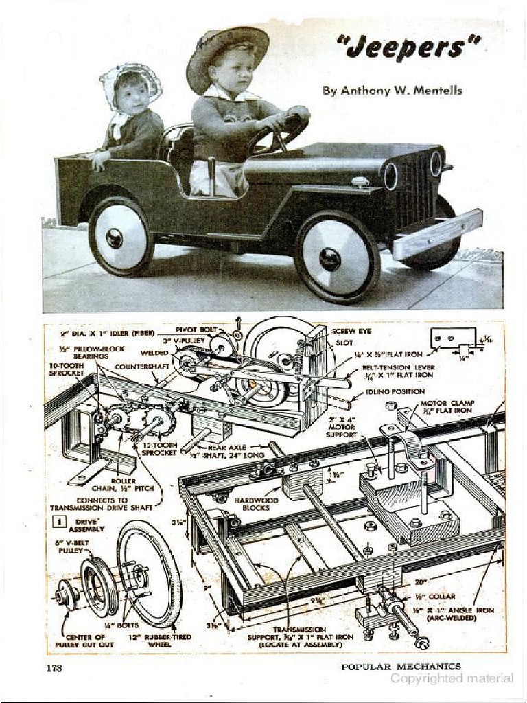 Jeep Pedal Car Plans 03 PDF