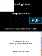 web05DezvoltareaAplicatiilorWeb PHP