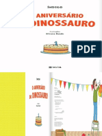 Livro - O Aniversário Do Dinossauro - Indigo