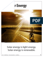 Solar Energy: Solar Energy Is Light Energy. Solar Energy Is Renewable