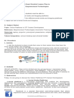 Semi-Detailed Lesson Plan Empowerment Technologies