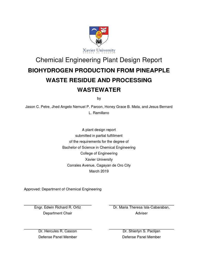 Biohydrogen Production from Waste Residue | PDF | Science & Mathematics