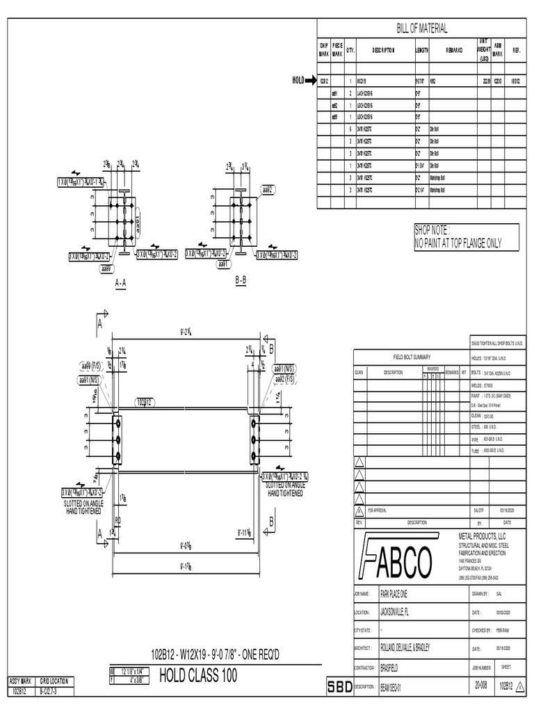 Structural Steel Fabrication Details | PDF | Mechanical Engineering ...