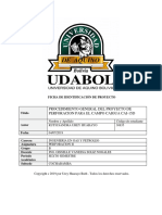 Procedimiento General Del Proyecto de Perforacion para El Campo Caigua Cai-15D