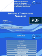 Sensores y Transmisores Analogicos