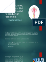 Malformaciones Congénitas Del Aparato Genital Reproductor Femenino tratamiento