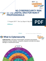 Managing Cybersecurity Risk in The Digital Era For Non-It Professionals