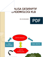 Analisa Deskriptif Epidemiologi KLB