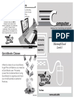 Computer Training Program: Microsoft Excel Level 1