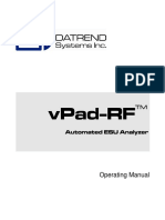 Vpad-Rf: Operating Manual