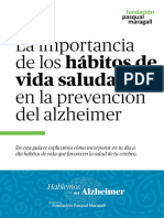 Habitos saludables en la prevención del Alzheimer