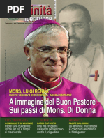 I S E R V I Z I. 12 secondo le scritture di Antonio Scisci. Sulla condivisione del cibo saremo tutti giudicati 14 catechesi E Vita di Franco Careglio