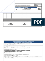 E-Sgi-A-F006 Formato Registro de Respel Gestionados Externamente