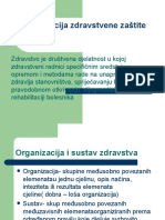 2) Organizacija Zdravstvene Zaštite