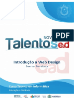 Caderno INF - Introdução a Web Design [2.ed. NOVOS_TALENTOS_EAD_2019]