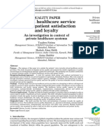 Hospital Healthcare Service PDF