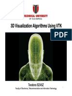 3D Visualization Algorithms Using VTK 3D Visualization Algorithms Using VTK