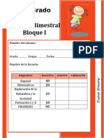 1er Grado - Bloque 1