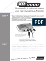 XR3000 QuickStart Guide (ES) PDF