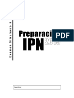Examen Simulacro IPN 5 (2015)