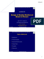 Lecture 03-Design of Doubly Reinforced Beam in Flexure Color