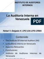 La Auditoría Interna en Venezuela PDF