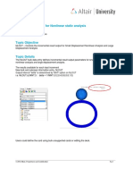 Intermediate Results For Nonlinear Static Analysis: Product: Optistruct Product Version: 14.0 or Above