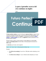 Futuro Perfecto Continuo