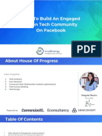 How To Build An Engaged Green Tech Community On Facebook