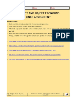 Subject and Object Pronouns Links